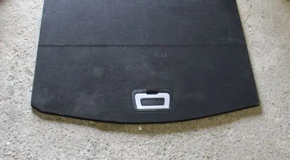 Renault Koleos II Trunk/boot mat liner 849025570R 849029006R