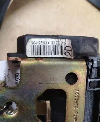 Peugeot 307 Rear seatbelt 96412536XX 0403075