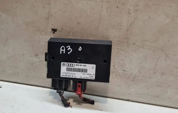 Audi A3 S3 8P Tow bar trailer control unit/module 8P0907383 58299507A
