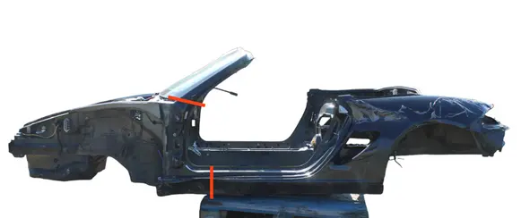 Porsche Boxster 987 Front quarter panel 