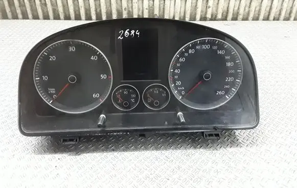 Volkswagen Touran I Speedometer (instrument cluster) 1T0920871A
