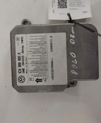 Volkswagen Polo IV 9N3 Airbag control unit/module 1C0909605K
