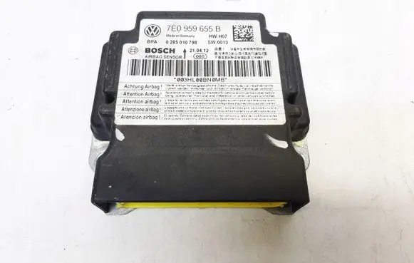 Volkswagen Caddy Airbag control unit/module 7E0959655B
