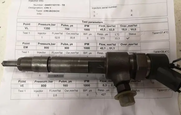 Fiat Stilo Fuel injector 0445110119