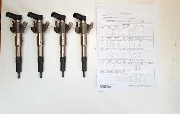 Nissan Navara D23 Fuel injectors set 166009567R