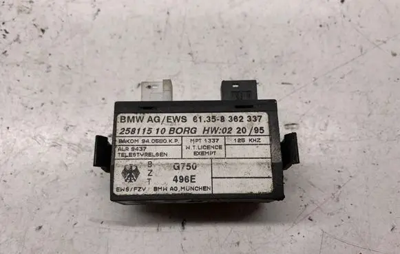 BMW 3 E36 Immobilizer control unit/module 61358362337 25811510