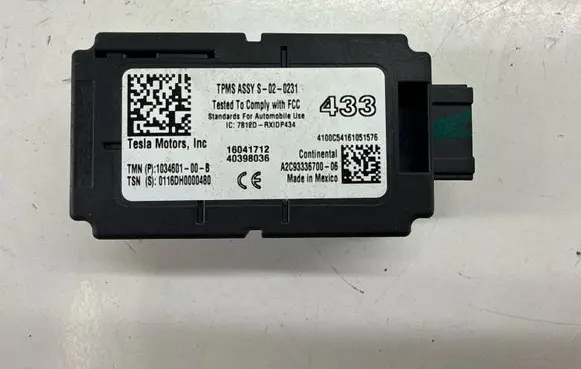 Tesla Model X Tire pressure control unit 103460100B