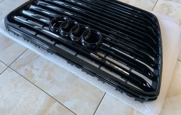 Front bumper upper radiator grill