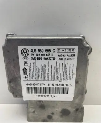 Audi Q7 4L Airbag control unit/module 4L0959655C 4L0910655D 03H42S0230