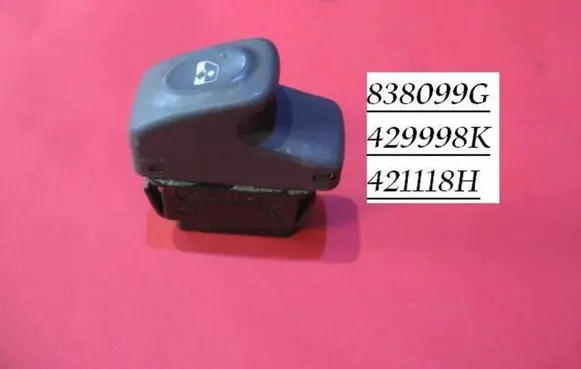 Renault Scenic I Electric window control switch 838099G 429998K
