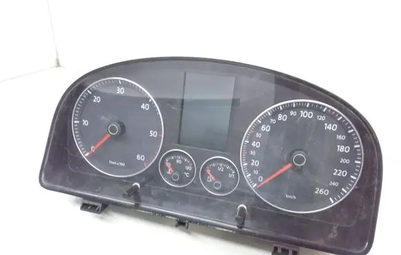 Volkswagen Touran I Speedometer (instrument cluster) 1T0920874A