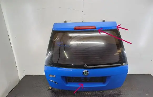 Skoda Fabia Mk1 (6Y) Tailgate/trunk/boot lid