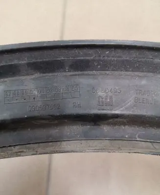 Opel Zafira A Fender trim (molding) 090597592 0090495
