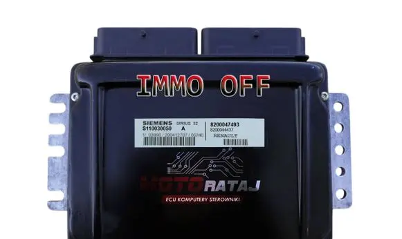 Renault Megane II Engine control unit/module S110130050A 8200047493