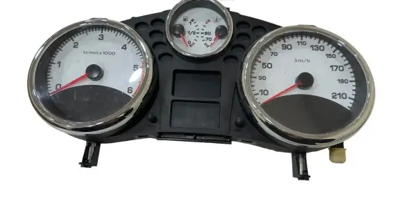 Peugeot 207 Speedometer (instrument cluster) 9666749180 A2C53370972 00044792