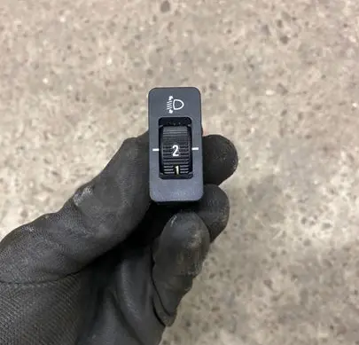 BMW 5 E39 Headlight level height control switch 61318360460 259160C 21323000