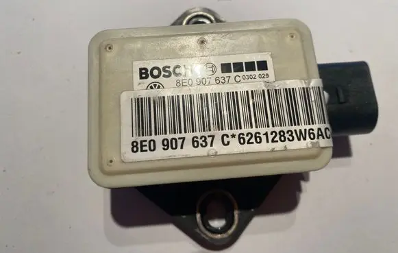 Audi A4 S4 B7 8E 8H ESP acceleration yaw rate sensor 8E0907637C