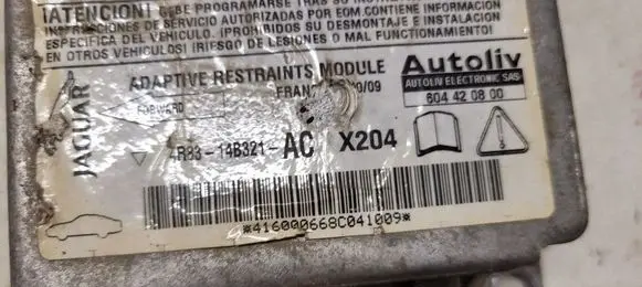 Jaguar S-Type Airbag control unit/module 4R8314B321AC 604420800