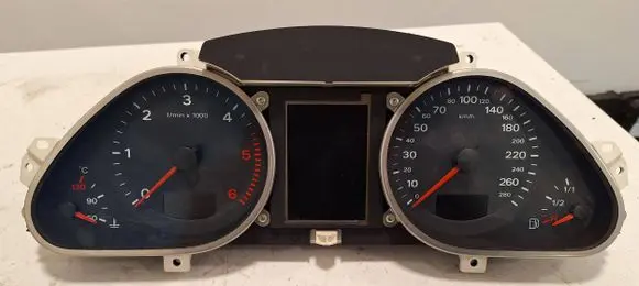 Audi A6 S6 C6 4F Speedometer (instrument cluster) 555000730103 554000731202