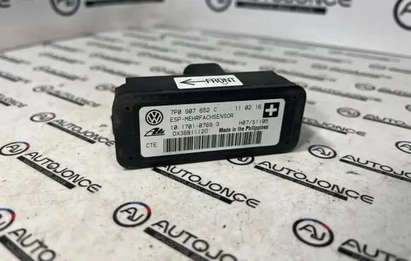Porsche Cayenne (92A) ESP acceleration yaw rate sensor 7P0907652C DX36B11120 1S170107693