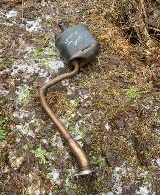 Lexus IS III XE30 Muffler/silencer 