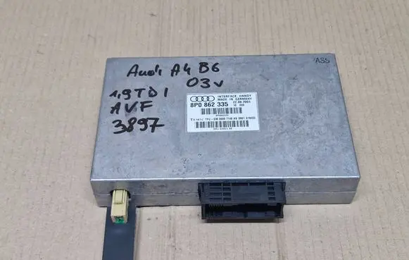 Audi A4 S4 B6 8E 8H Bluetooth control unit module 8P0862335 0F0J00051CA9 03000007140