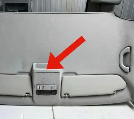 Volkswagen Transporter - Caravelle T5 Sunglasses storage box 7H1858373B