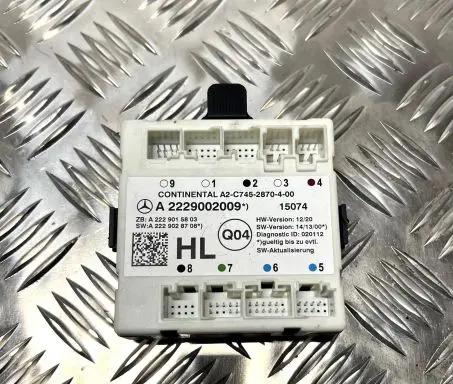 Mercedes-Benz C W205 Door control unit/module A2229002009 A2229015803 A2229028708