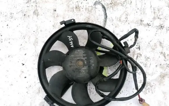 Hyundai Lantra I Radiator cooling fan shroud