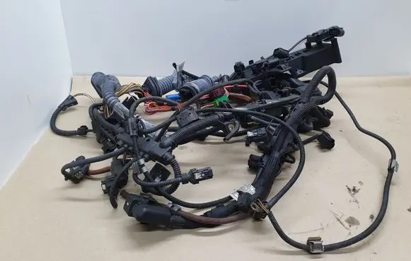 Engine installation wiring loom