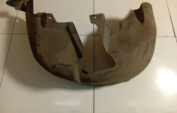 Seat Toledo III (5P) Rear arch fender liner splash guards 5P5810970