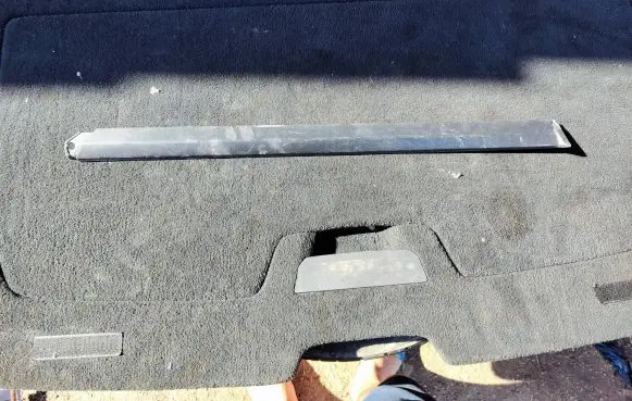 Porsche Cayenne (92A) Side skirt rear trim 7P5853540