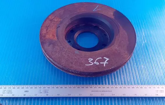 Peugeot 208 Front brake disc