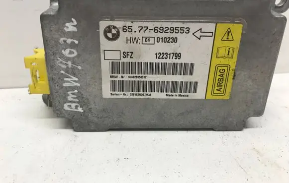 BMW 7 E65 E66 Airbag control unit/module 12231799 65776929553
