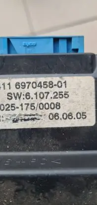 BMW 7 E65 E66 Climate control unit 6970458 6107255