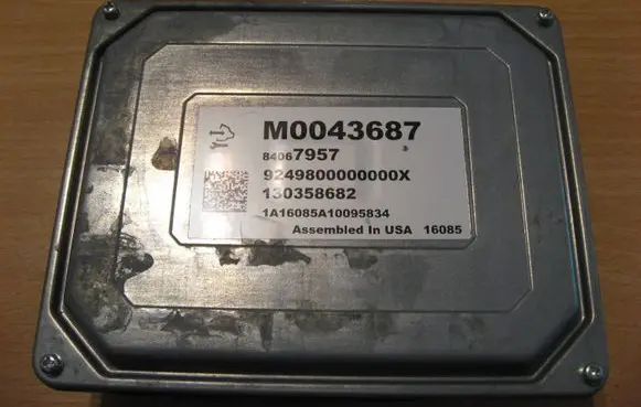 Cadillac CT6 ASC control unit/module M0043687 9249800000000X 130358682
