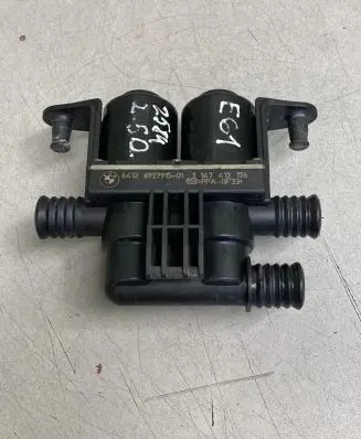 Coolant heater control valve