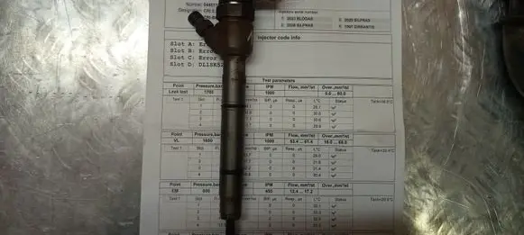 KIA Ceed Fuel injector 0445110320
