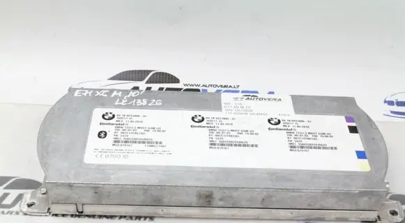 BMW 6 E63 E64 Bluetooth control unit module 9231090