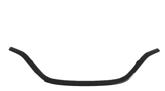 Renault Captur II Front bumper splitter molding 620785509R