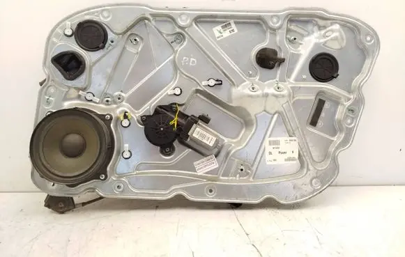 Front door window regulator with motor