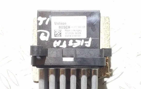 Ford Fiesta Heater blower motor/fan resistor 6G9T19E624AD F011500028