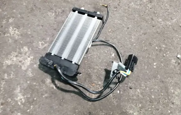 Electric cabin heater radiator