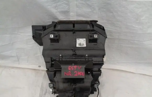 Interior heater climate box assembly
