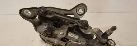 Front wiper linkage and motor