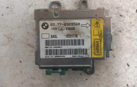 BMW 7 E65 E66 Airbag control unit/module 12231779 J6929560 6929560