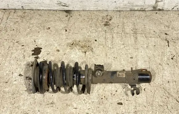 Front shock absorber with coil spring