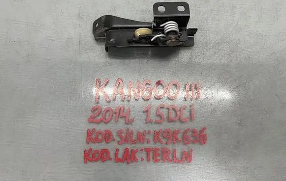 Renault Kangoo II Sliding door upper top rail 