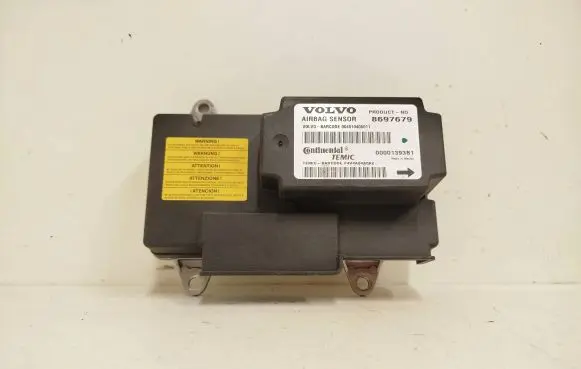 Volvo S40 Airbag control unit/module 00001393B1 004010400011 8697679