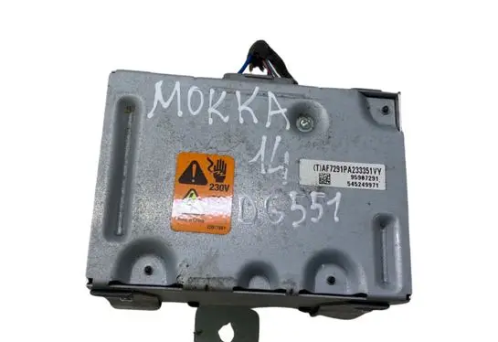 Opel Mokka Voltage converter/converter module 95907291 25917881